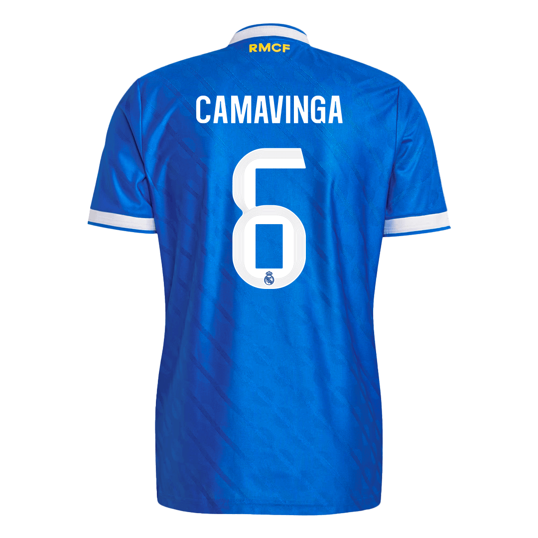 Camiseta Auténtica CAMAVINGA #6 Real Madrid 2025/26 Tercera Equipación - Version Jugador