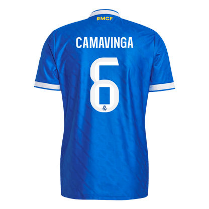 Camiseta Auténtica CAMAVINGA #6 Real Madrid 2025/26 Tercera Equipación - Version Jugador