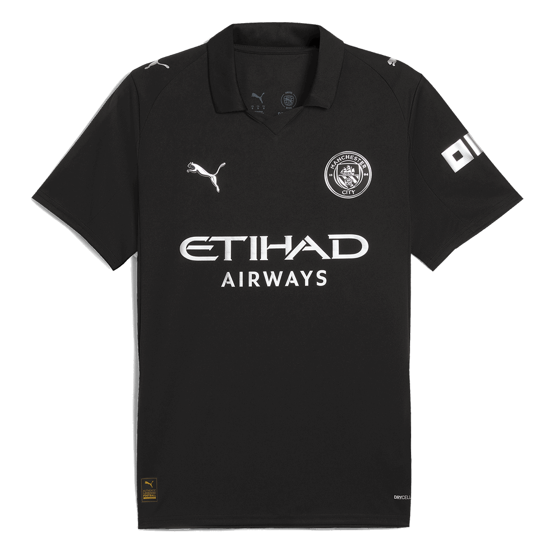 Camiseta RODRIGO #16 Manchester City 2025/26 Segunda Equipación-Versión Hincha