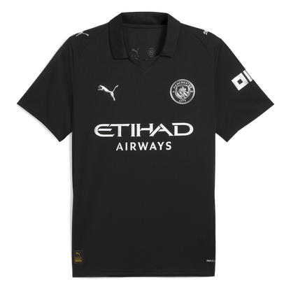 Camiseta REIJNDERS #4 Manchester City 2025/26 Segunda Equipación - Versión Hincha