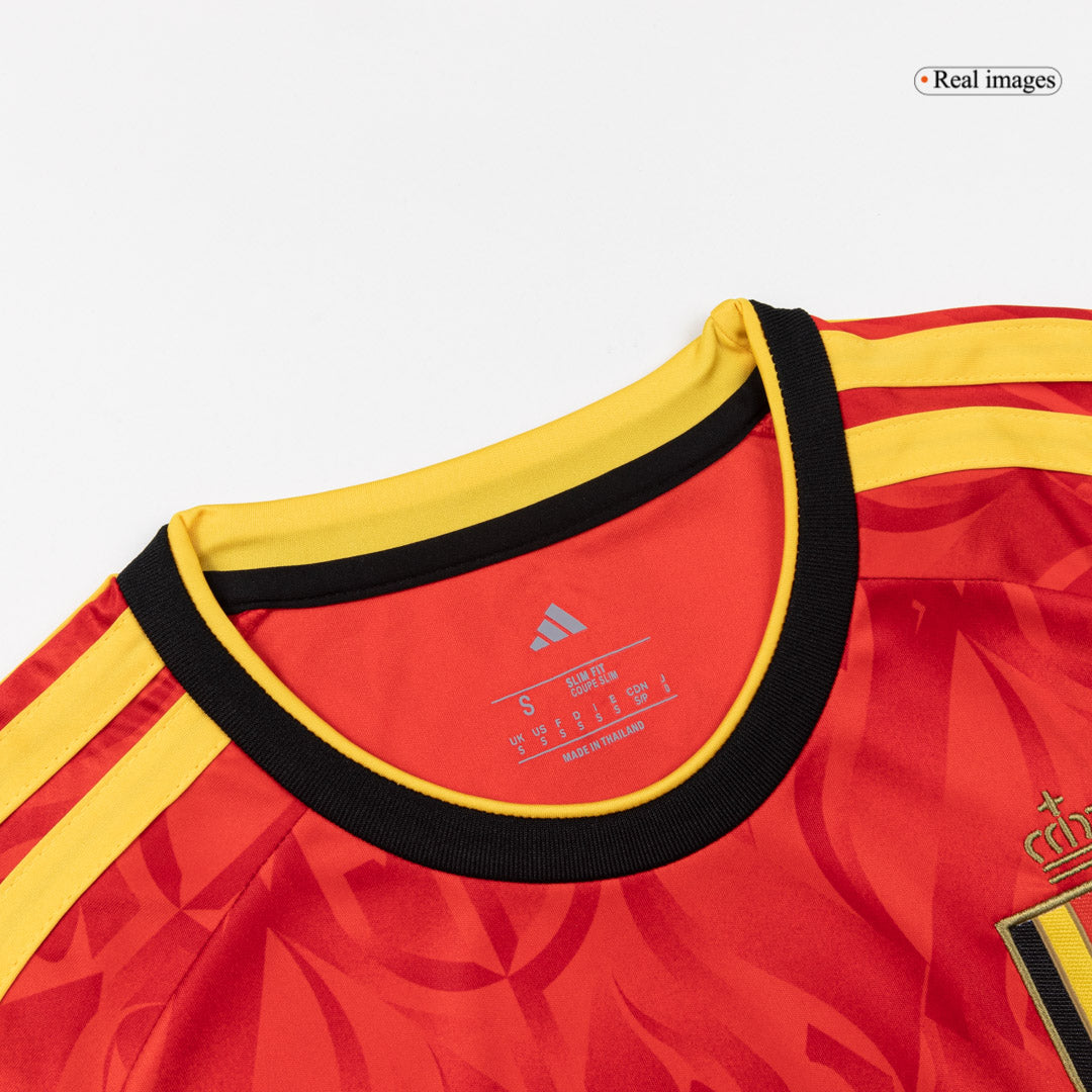 Tricouri Fotbal Belgium LUKAKU #9 Acasă Cupa Mondială 2026