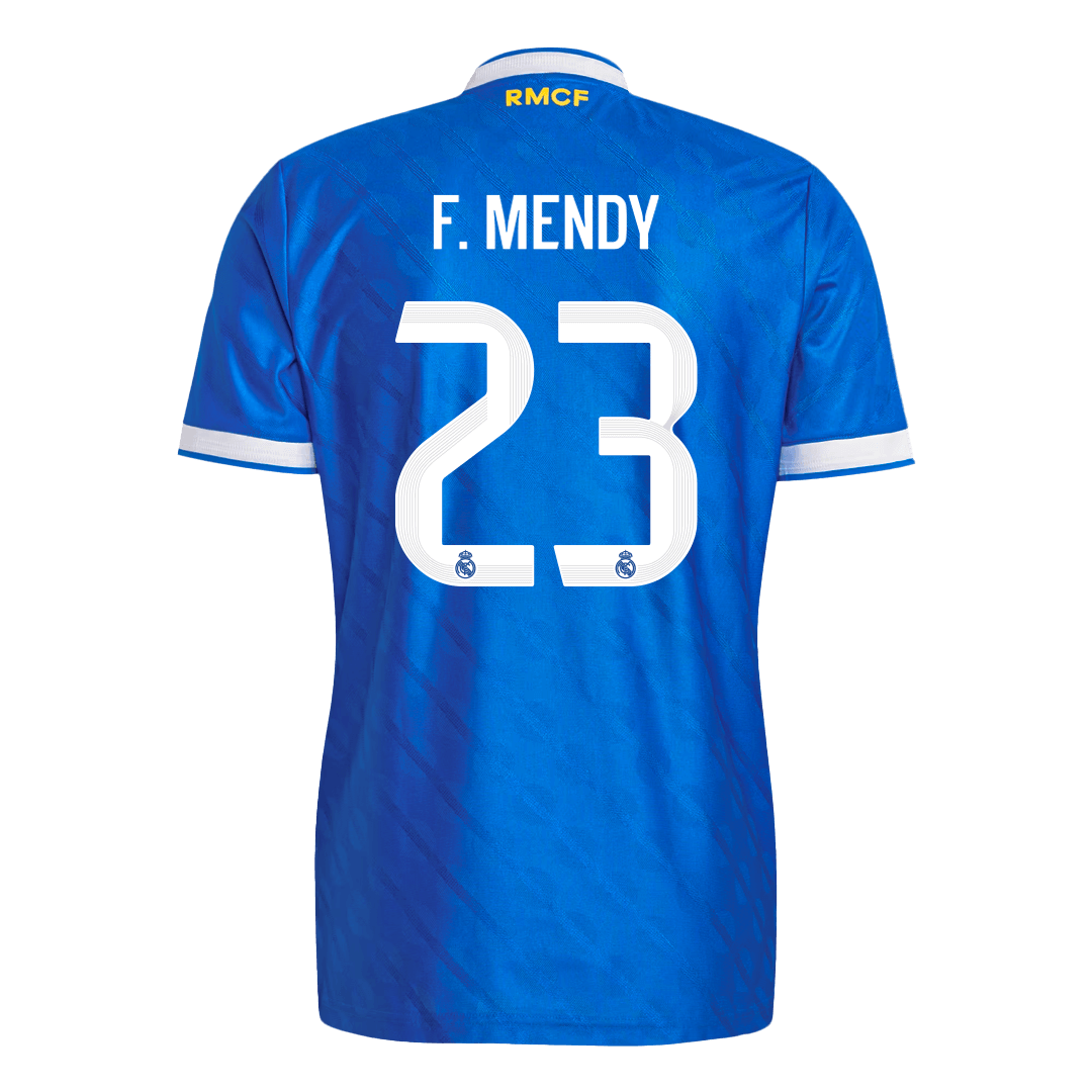 Camiseta Auténtica F. MENDY #23 Real Madrid 2025/26 Tercera Equipación - Version Jugador