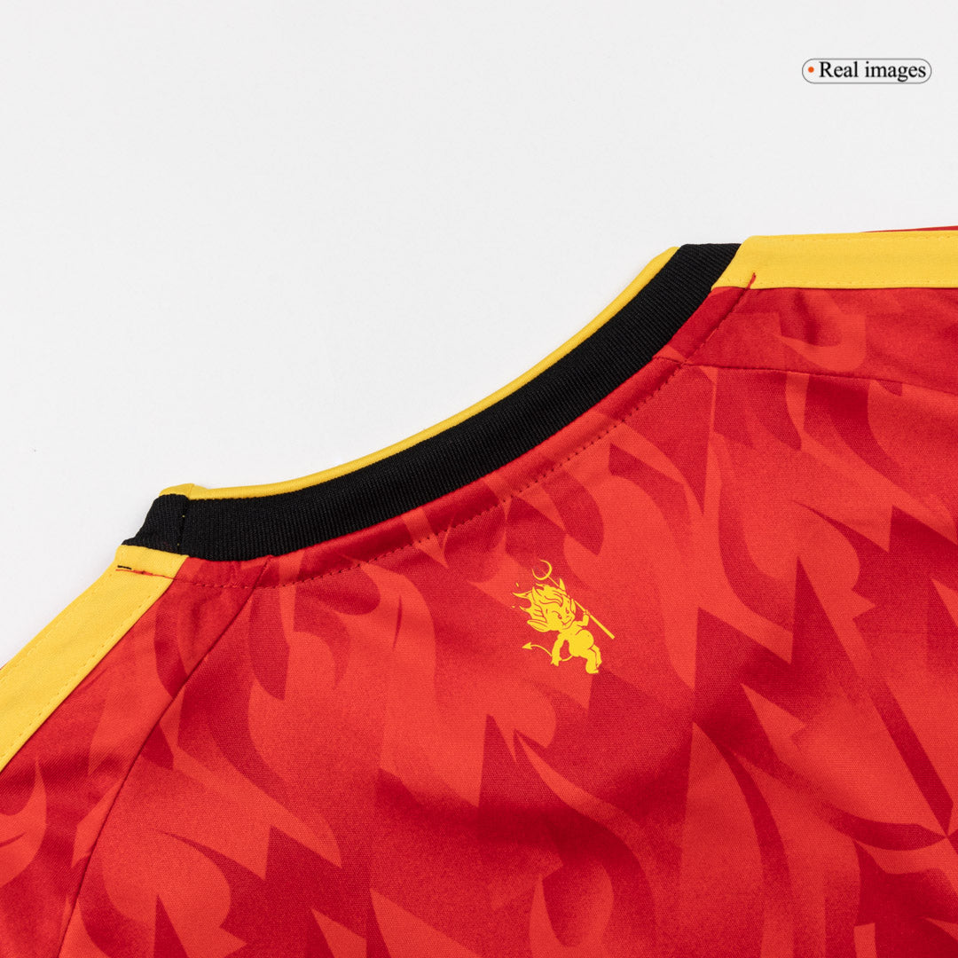 Camiseta DE BRUYNE #7 Belgium 2026 Primera Equipación Copa del Mundo - Versión Hincha