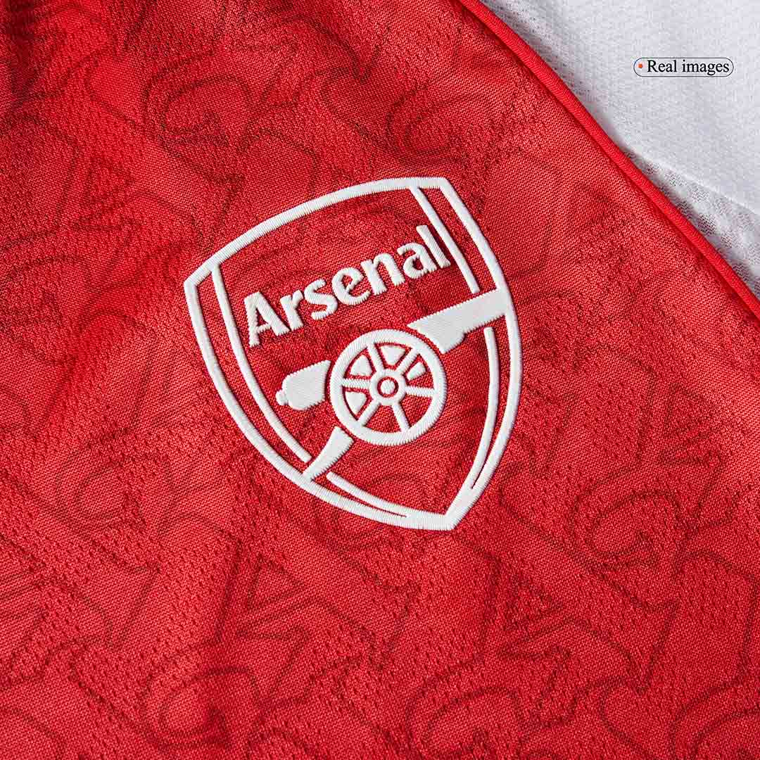 Conjunto Completo Auténtico Arsenal 2025/26 Primera Equipación-Camisetas Pasion Shop