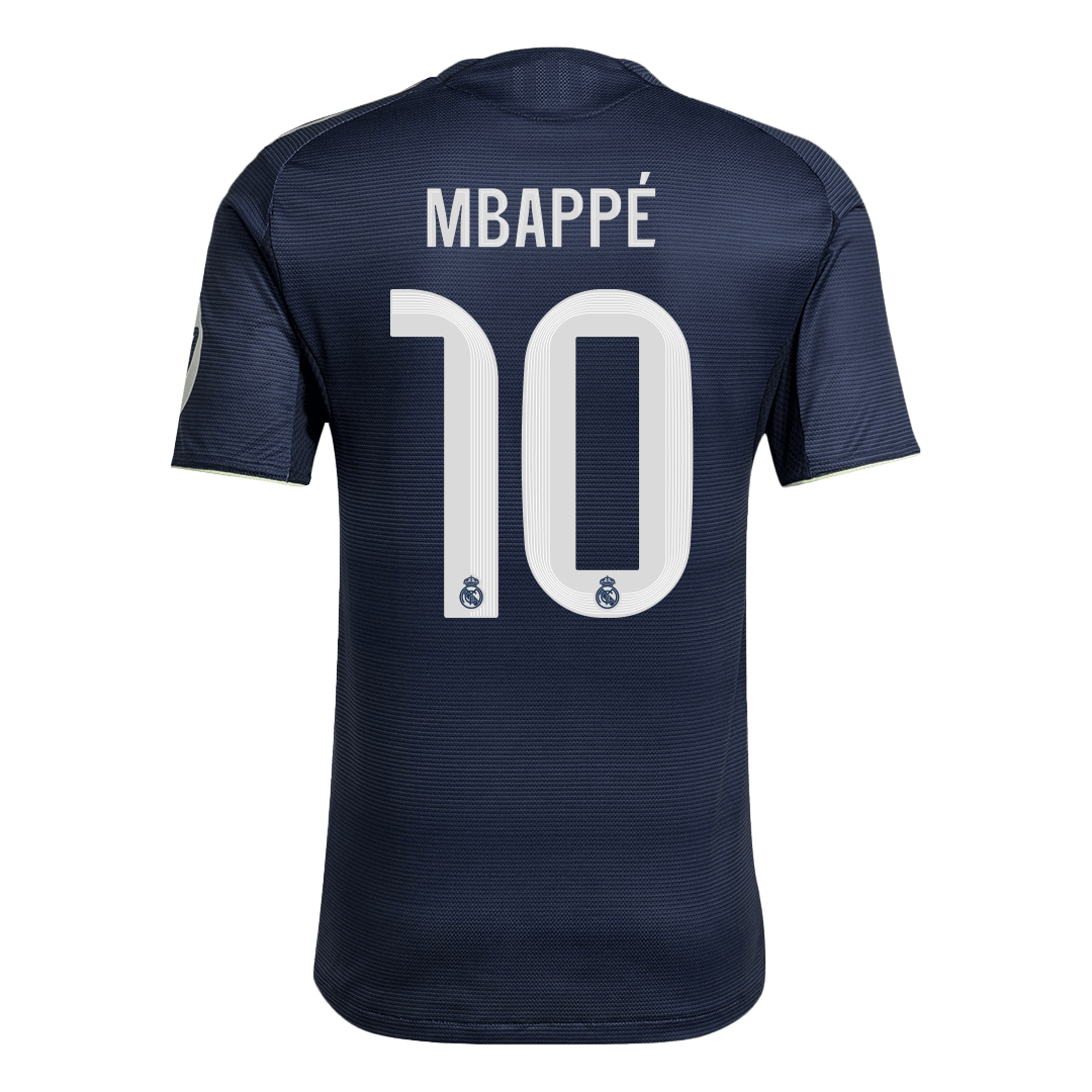 Camiseta Auténtica MBAPPÉ #10 Real Madrid 2025/26 Segunda Equipación-Versión Jugador-Camisetas Pasion Shop