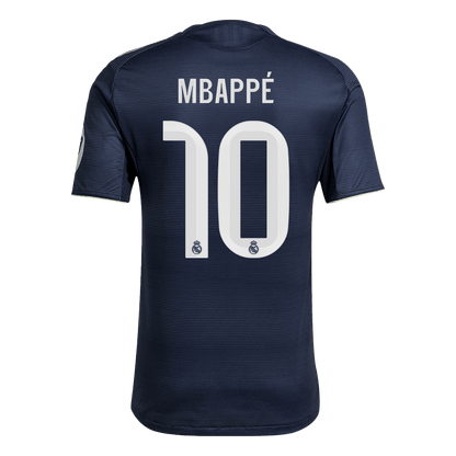Camiseta Auténtica MBAPPÉ #10 Real Madrid 2025/26 Segunda Equipación-Versión Jugador-Camisetas Pasion Shop