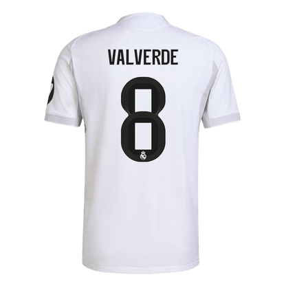Camiseta Auténtica VALVERDE #8 Real Madrid 2025/26 Primera Equipación-Versión Jugador