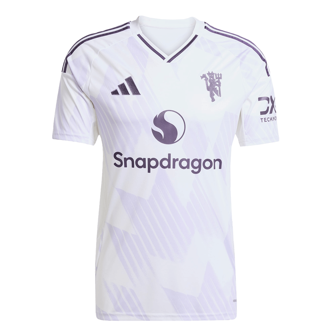 Camiseta B.FERNANDES #8 Manchester United 2025/26 Segunda Equipación-Versión Hincha-Camisetas Pasion Shop