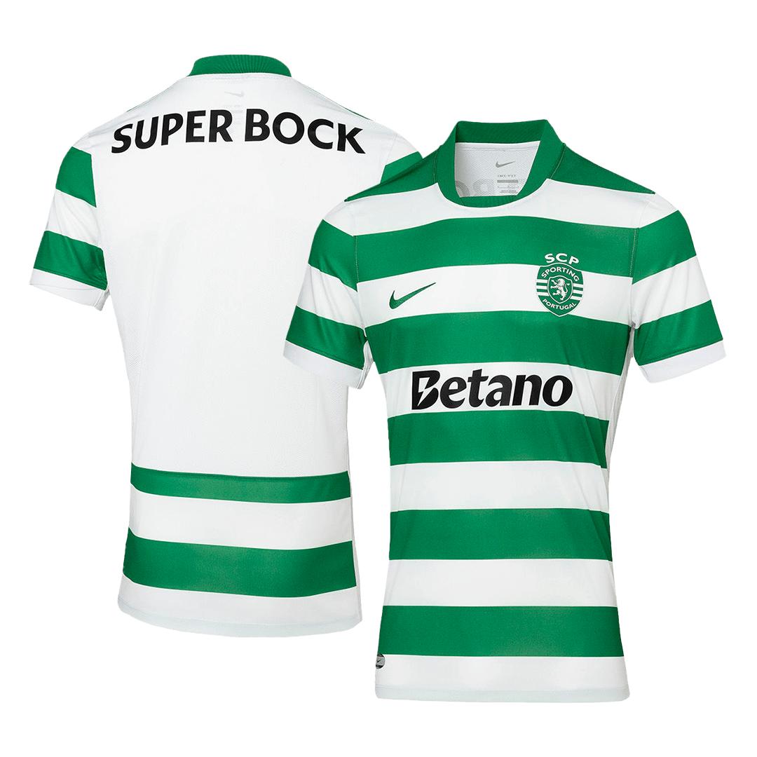 Tricouri Fotbal Sporting CP Acasă 2025/26 (mărime mare)