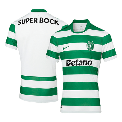 Tricouri Fotbal Sporting CP Acasă 2025/26 (mărime mare)