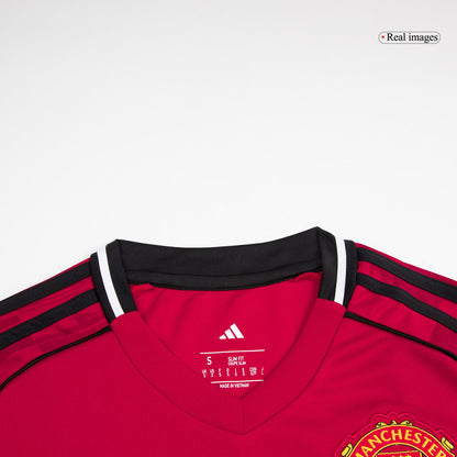 Calidad Premium Camiseta ŠEŠKO #30 Manchester United 2025/26 Primera Equipación -Versión Hincha-Camisetas Pasion Shop