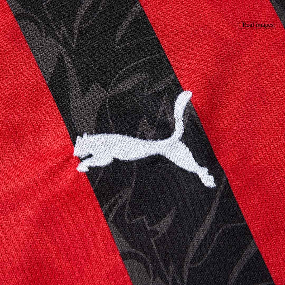 Conjunto AC Milan 2025/26 Primera Equipación (Camiseta + Pantalón Corto)-Camisetas Pasion Shop