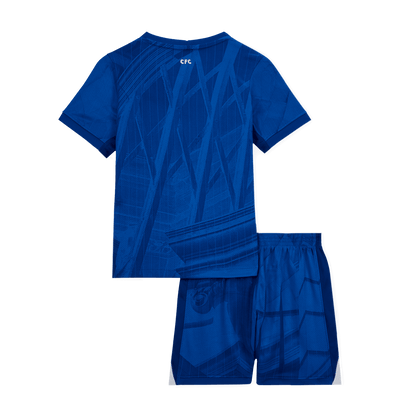 Miniconjunto Chelsea 2025/26 Primera Equipación Niño (Camiseta + Pantalón Corto)-Camisetas Pasion Shop