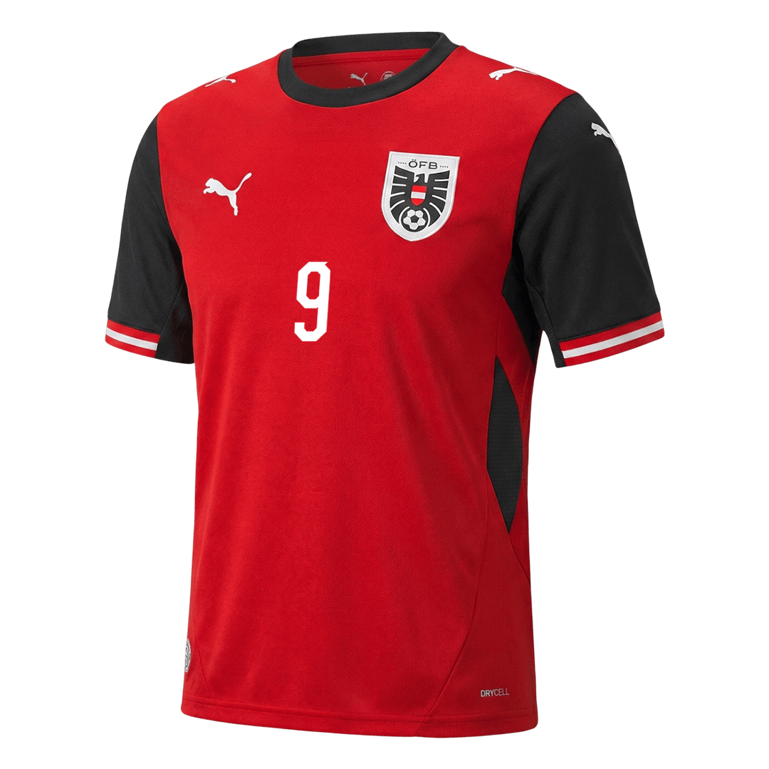 Camiseta SABITZER #9 Austria 2026 Primera Equipación Copa del Mundo - Versión Hincha