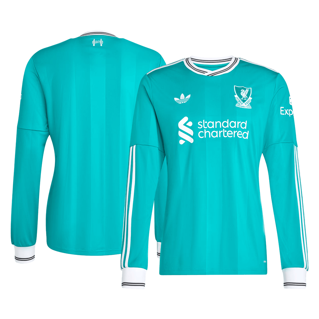 Manga Larga Liverpool 2025/26 Tercera Equipación - Version Hincha