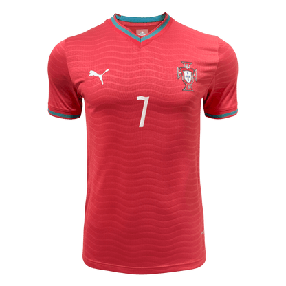 Camiseta Auténtica RONALDO #7 Portugal 2026 Primera Equipación Copa del Mundo - Version Jugador