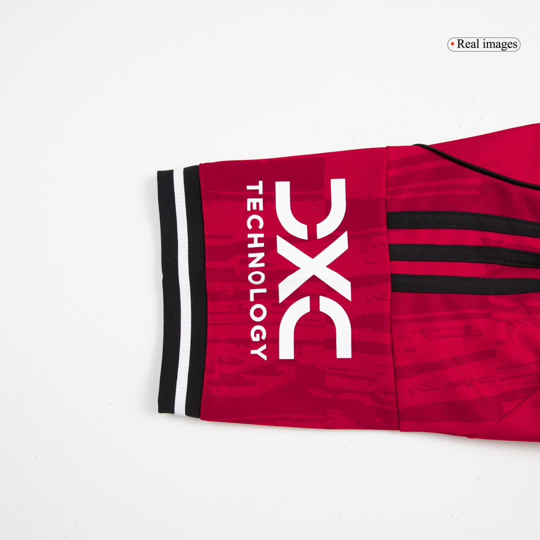 Calidad Premium Camiseta ŠEŠKO #30 Manchester United 2025/26 Primera Equipación -Versión Hincha-Camisetas Pasion Shop