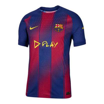 Camiseta Auténtica Barcelona 2025/26 Primera Equipación -Versión Jugador