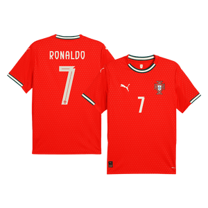 Tricouri Fotbal Portugalia RONALDO #7 Acasă 2025 (mărime mare)