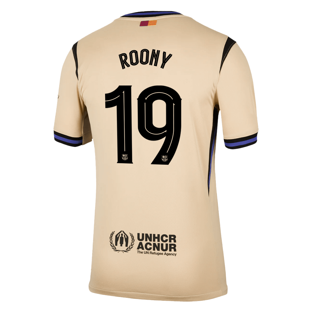 Tricouri Fotbal Barcelona ROONY 19 Deplasare 2025/26 - UCL - TricouriFotbaliști Shop