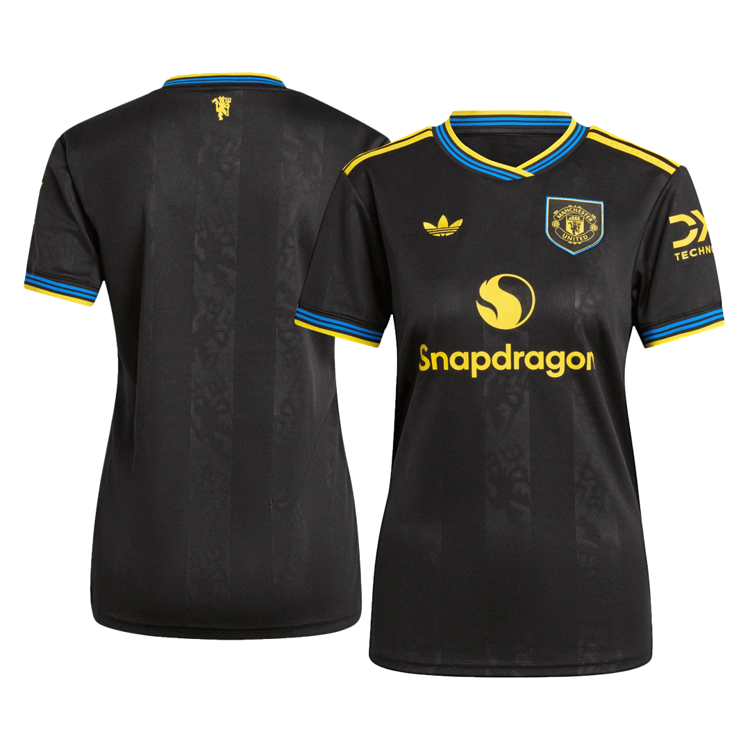 Manchester United 2025/26 Tercera Equipación Mujer-Camisetas Pasion Shop