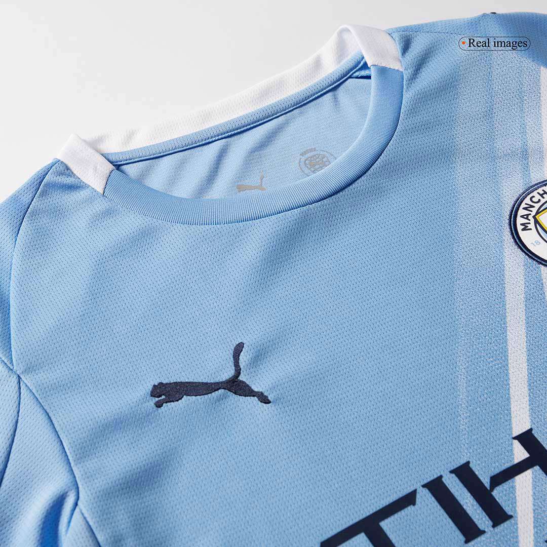 Camiseta RODRIGO #16 Manchester City 2025/26 Primera Equipación-Versión Hincha