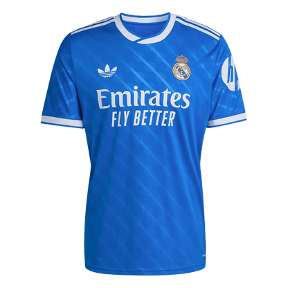 Tricouri Fotbal Real Madrid BELLINGHAM #5 Treilea 2025/26