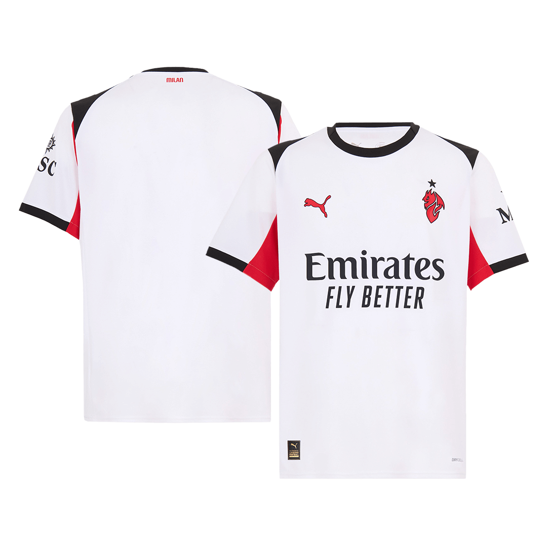 Camiseta AC Milan 2025/26 Segunda Equipación-Versión Hincha-Camisetas Pasion Shop