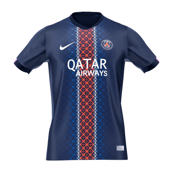 Camiseta PSG 2025/26 Primera Equipacion - Version Hincha - Calidad premium