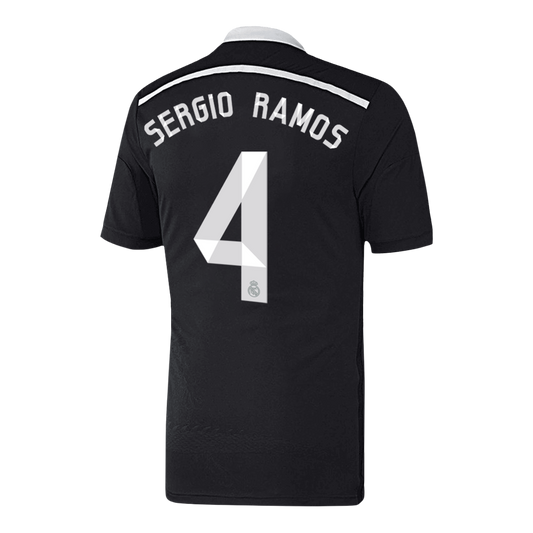 Retro 2014/15 SERGIO RAMOS #4 Real Madrid Tercera Equipación camiseta de fútbol 2025/26
