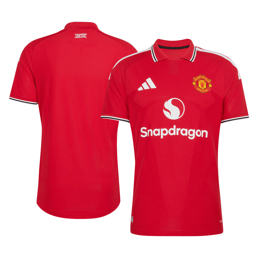 Camiseta Auténtica Manchester United 2026/27 Primera Equipación - Version Jugador
