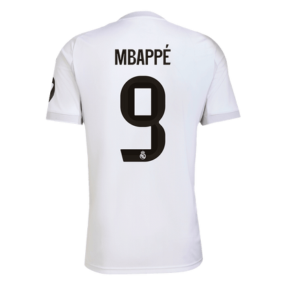 Tricouri Fotbal Real Madrid MBAPPÉ #9 Acasă 2025/26 - Premium (mărime mare)