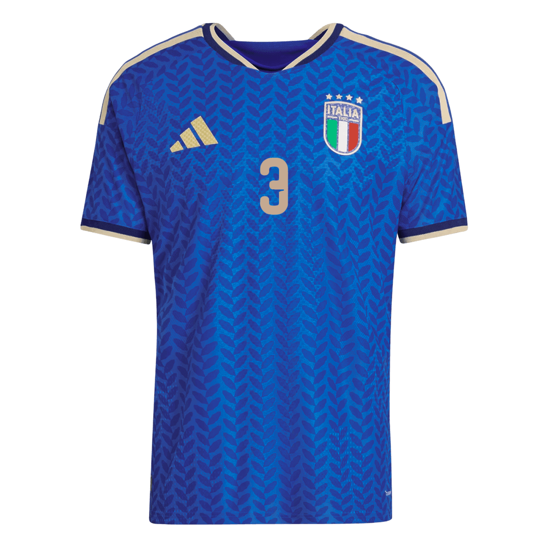 Camiseta Auténtica DIMARCO #3 Italy 2026 Primera Equipación Copa del Mundo - Version Jugador