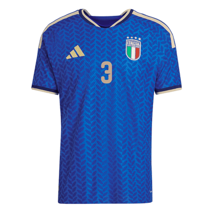 Camiseta Auténtica DIMARCO #3 Italy 2026 Primera Equipación Copa del Mundo - Version Jugador