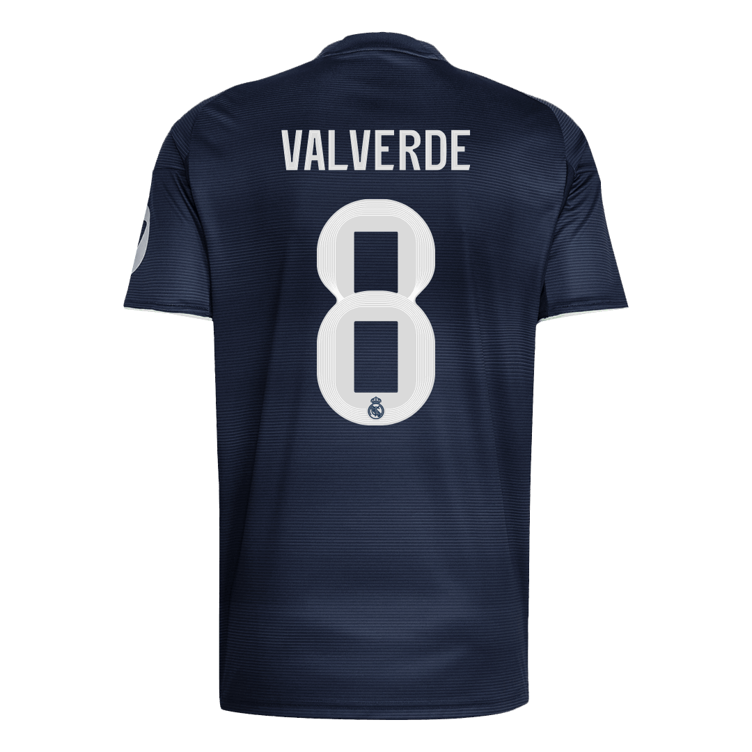 Camiseta VALVERDE #8 Real Madrid 2025/26 Segunda Equipación-Versión Hincha