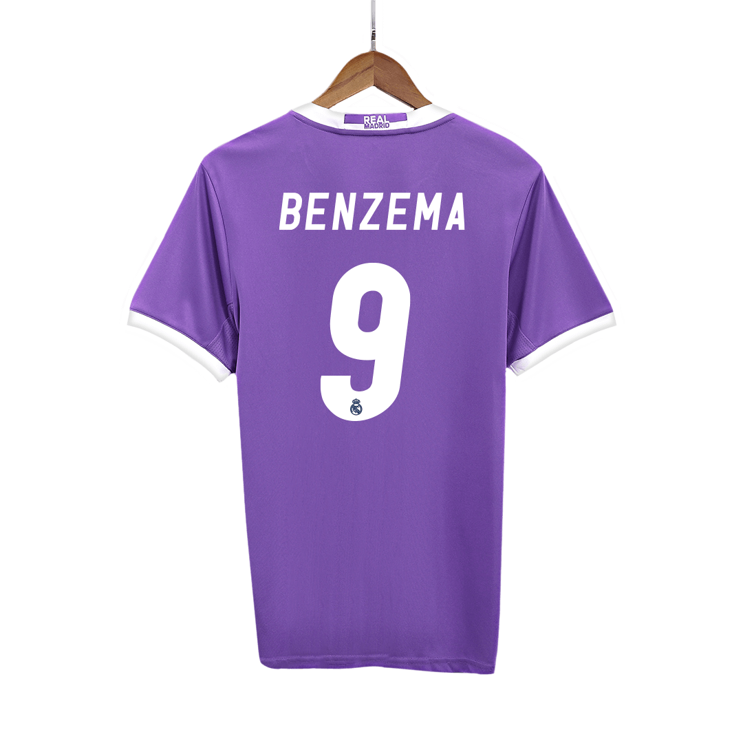 Camiseta Retro 2016/17 Benzema #9 Real Madrid 2025/26