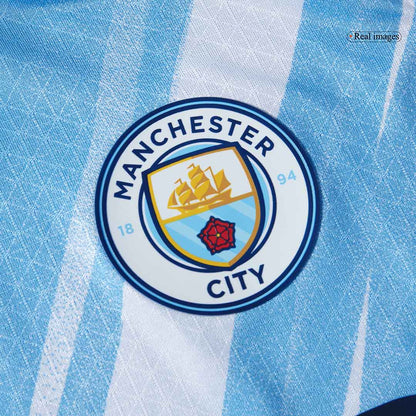 Camiseta Auténtica Manchester City 2025/26 Primera Equipación-Versión Jugador-Camisetas Pasion Shop