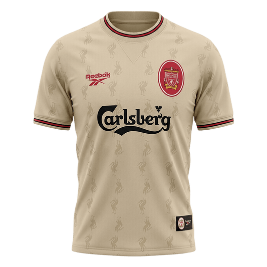 Retro 1996/97 Liverpool Segunda Equipación camiseta de fútbol 2025/26