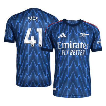 Camiseta Auténtica RICE #41 Arsenal 2025/26 Segunda Equipación-Versión Jugador