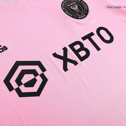 Tricouri Fotbal Inter Miami CF MESSI #10 Acasă 2022 (mărime mare)