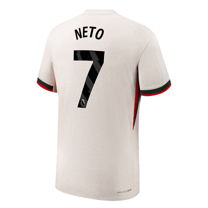 Camiseta Auténtica NETO #7 Chelsea 2025/26 Segunda Equipación - Version Jugador