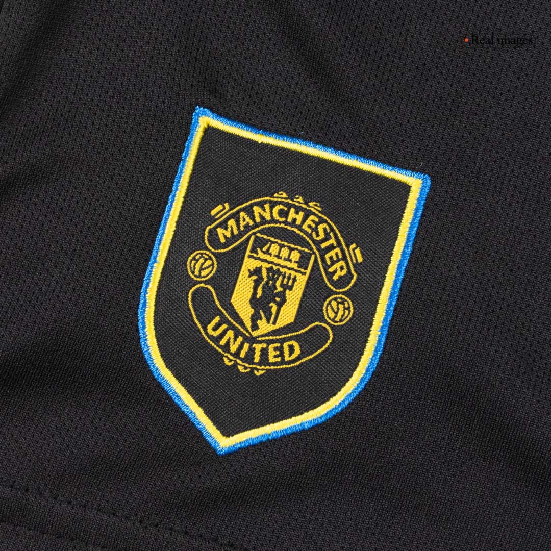 Conjunto Infantil Completo Manchester United 2025/26 Tercera Equipación