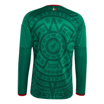 Manga Larga Mexico 2026 Primera Equipación Copa del Mundo - Version Hincha