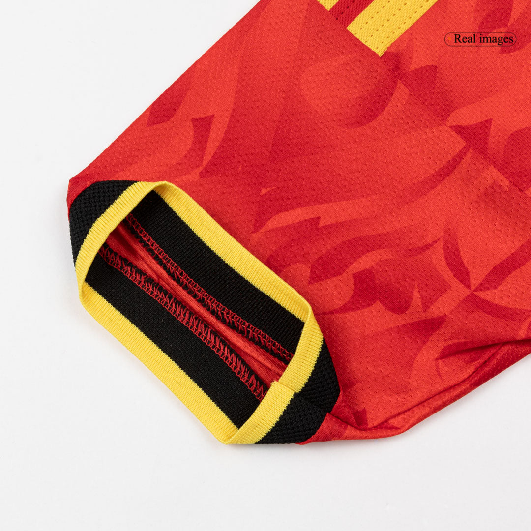 Camiseta Auténtica LUKAKU #9 Belgium 2026 Primera Equipación Copa del Mundo - Version Jugador