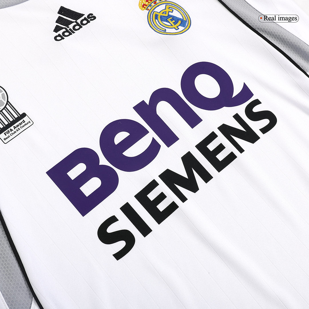 Retro 2006/07 SERGIO RAMOS #4 Real Madrid Primera Equipación