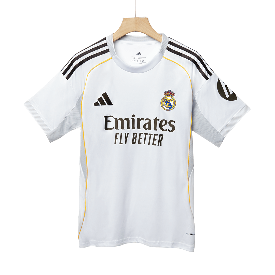 Tricouri Fotbal Real Madrid VALVERDE #8 Acasă 2025/26 - Premium