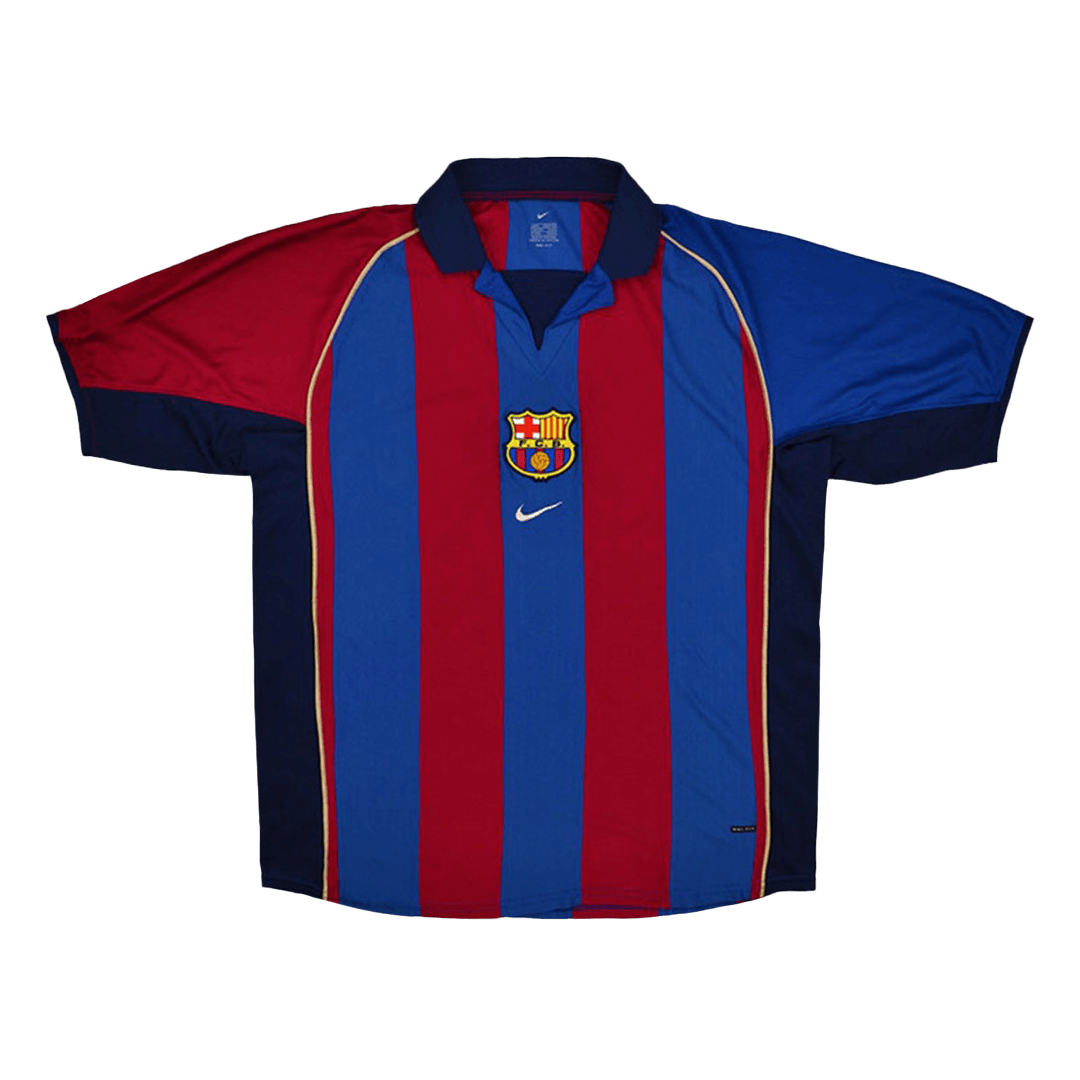Camiseta Retro 2001/02 Barcelona Primera Equipación 2025/26