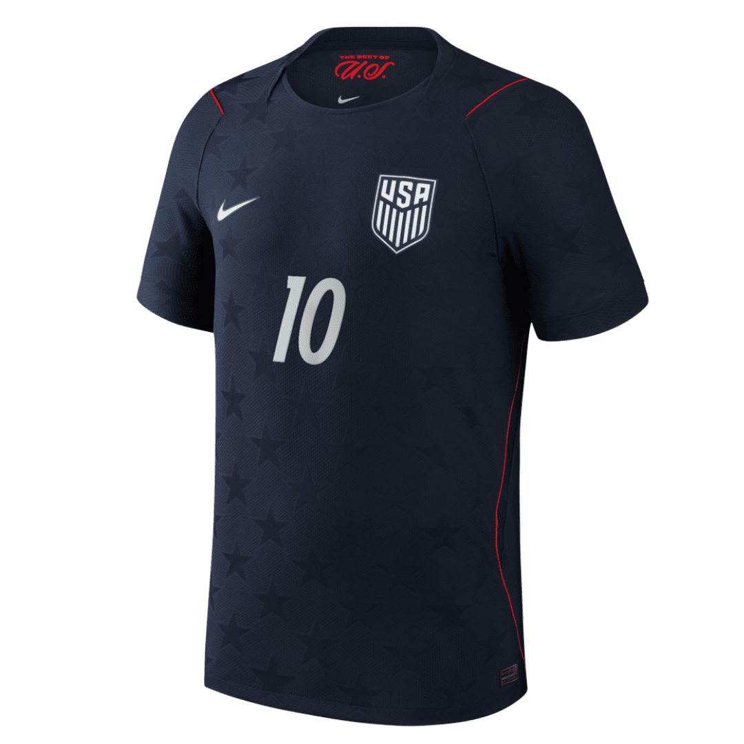 Camiseta Auténtica PULISIC #10 USA 2026 Segunda Equipación Copa del Mundo - Version Jugador