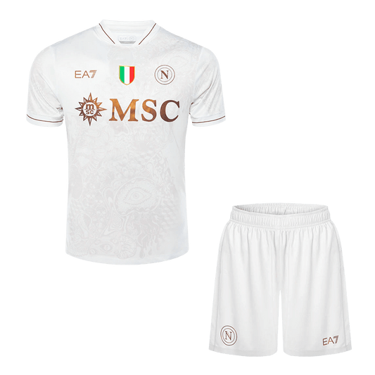 Conjunto Napoli 
2025/26 Segunda Equipación camiseta de fútbol