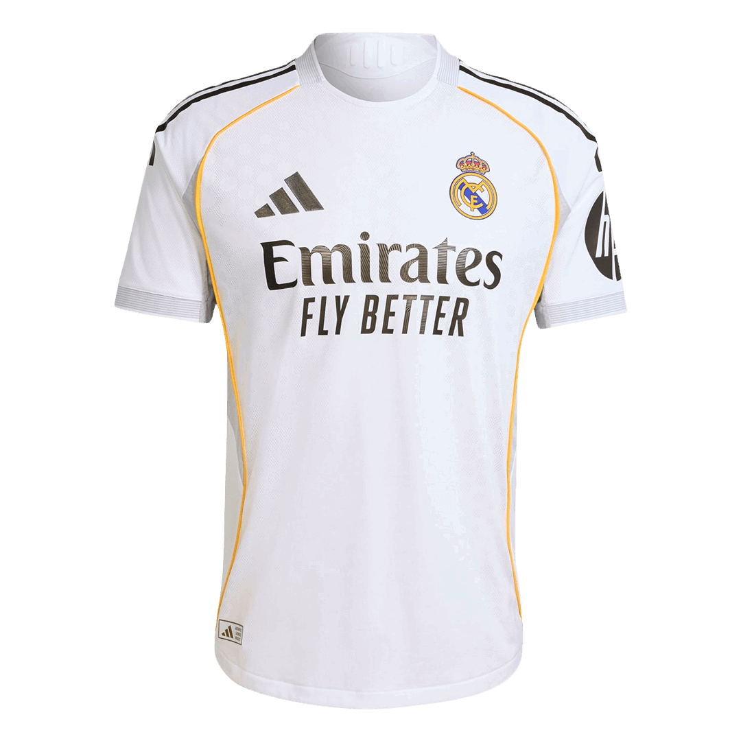 Camiseta Auténtica HUIJSEN #24 Real Madrid 2025/26 Primera Equipación-Versión Jugador